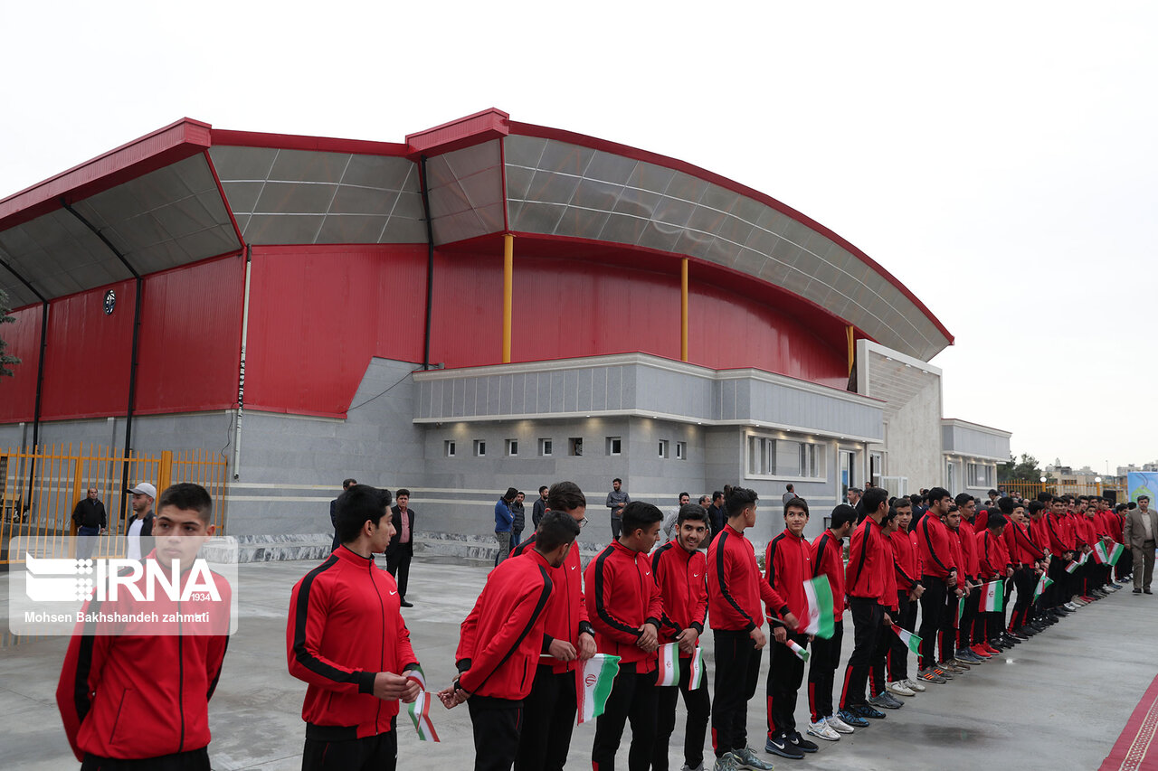 افتتاحیه سالن های ورزشی زنده یاد بابک مروج